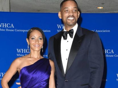 Los actores Will Smith y Jada Pinkett, en Washington, en 2016.