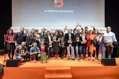 Los galardonados de los Premios Bitácoras.