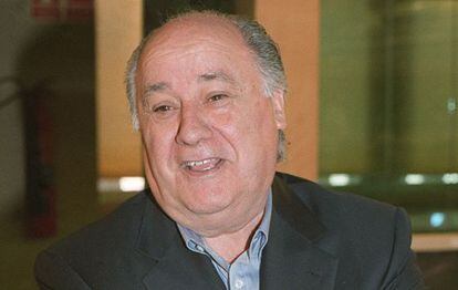 El presidente de Inditex, Amancio Ortega.