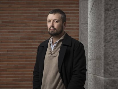  Jos&eacute; Manuel Fern&aacute;ndez, antes de la entrevista. 