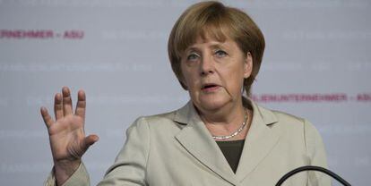 La canciller alemana, Angela Merkel, el pasado 26 de abril en Berlín.