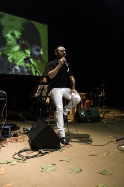 Rafel Arnal en un concierto.