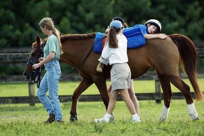 Terapia con caballos para ni&ntilde;os (Florida)