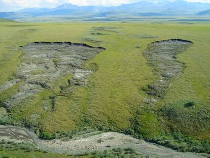 Paisaje veraniego de los Territorios del Noroeste (Canadá) en el que se podrá sembrar trigo a finales de siglo.