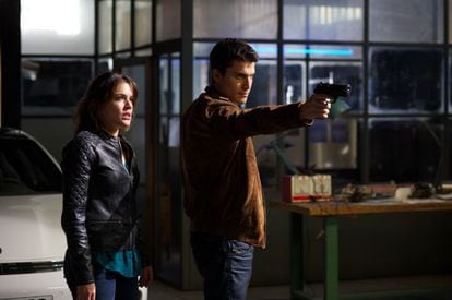 Adriana Ugarte y Álex González, en 'Combustión'.
