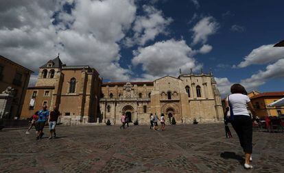 Colegiata de San Isidoro en León.