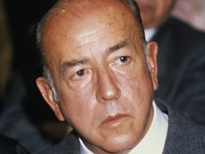 Jos&eacute; Utrera Molina, ministro y vicepresidente en diferentes Gobiernos de Francisco Franco, en una imagen de archivo. 