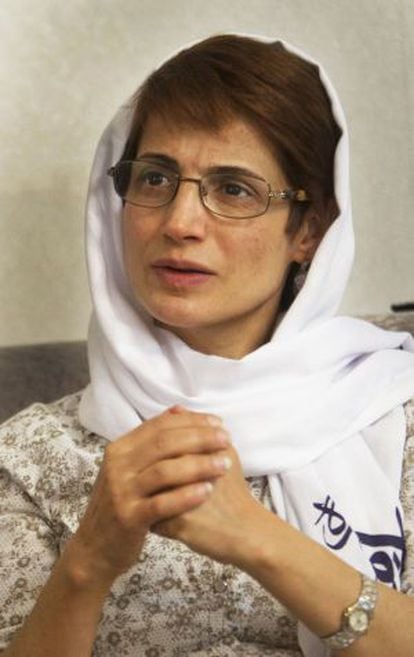 Nasrín Sotudeh, abogada y activista, premio Sajárov 2012.