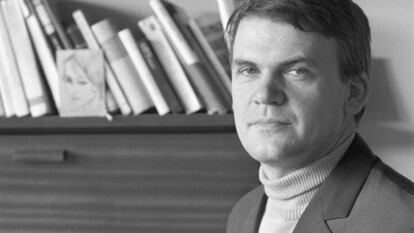 Milan Kundera en 1968.
