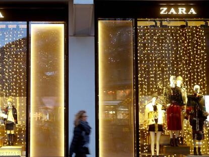 Una tienda de Zara en la ciudad suiza de Zurich.