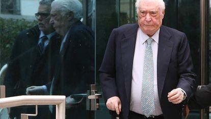 Macià Alavedra, en una imagen de archivo, saliendo de la Audiencia Nacional.