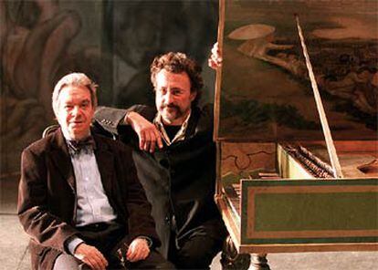Antoni Ros Marba y Arturo Marello, directores de la ópera "La nozze di Figaro" que se estrena en el Teatro Real.
