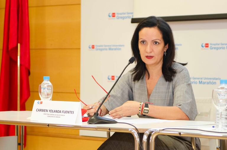 Yolanda Fuentes, directora general de Salud Pública de la Comunidad de Madrid hasta este jueves.