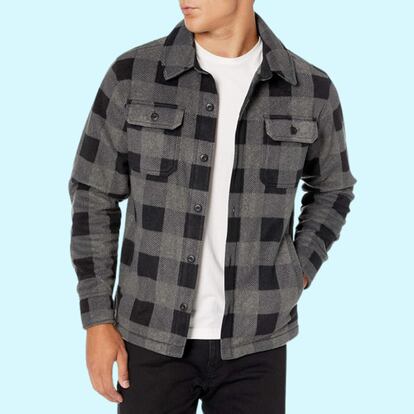 Se trata de un artículo que describe la sobrecamisa con forro polar masculina superventas en Amazon.