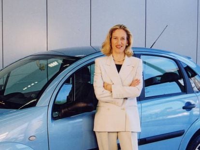 Magdalena Salarich, directora general de Citroën Hispania en 2000.