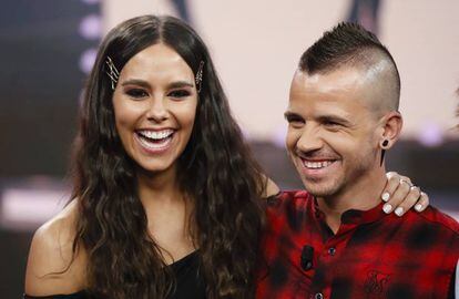 Cristina Pedroche y Dabiz Muñoz, el 30 de diciembre en 'El hormiguero'.