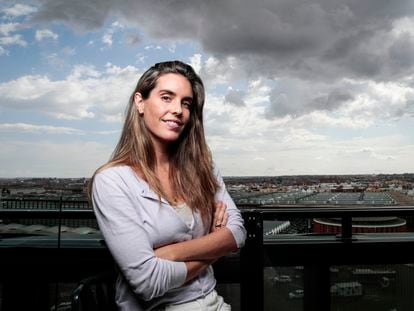 Ona Carbonell, en la terraza del Hotel Only You de Atocha, días después de anunciar su retirada.
