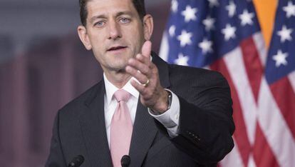El presidente de la C&aacute;mara de Representantes, el republicano Paul Ryan.