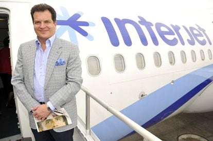 Miguel Alemán Magnani, presidente ejecutivo de la aerolínea Interjet y accionista de Radiópolis, en una imagen de 2015.