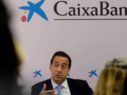 El CEO de CaixaBank, Gonzalo Gortázar.