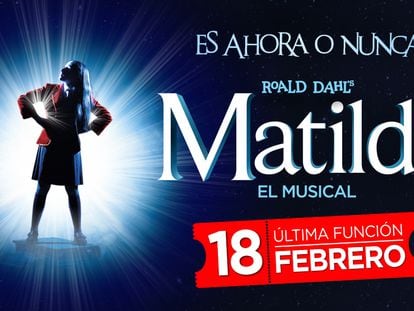 Cartel oficial de 'Matilda, el musical'