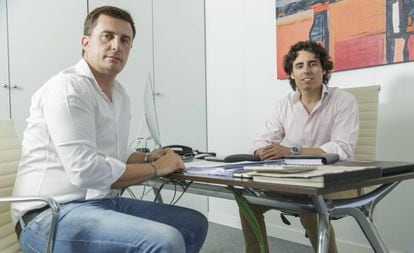 Daniel de Carvajal y Luis Mart&iacute;n L&aacute;zaro, socios emprendedores detr&aacute;s de Luda.