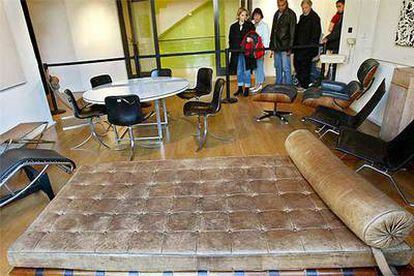 La cama diseñada por Van Der Rohe en los 70 ha sido adquirida por 8.000 euros.