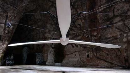 La hélice gigante de Su Mei-Tse, una de las estrellas de la muestra.
