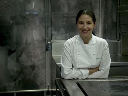 Elena Arzak en su restaurante.
