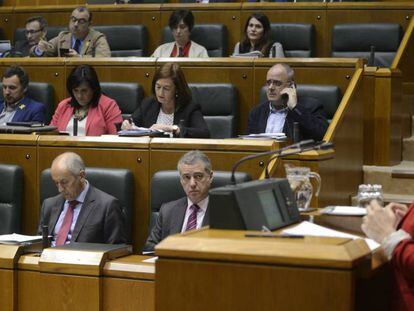 ïñigo Urkullu ha presidido este jueves la sesión en el Parlamento vasco.