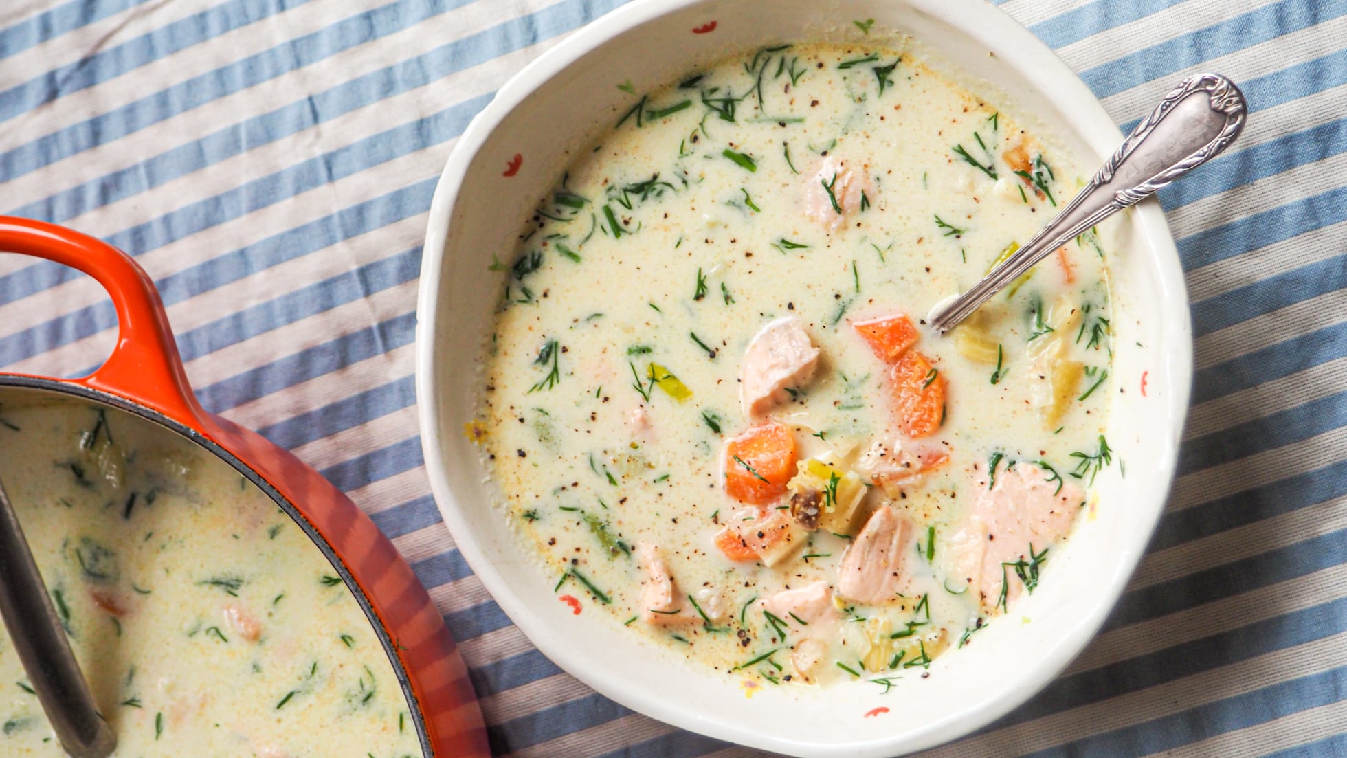 Lohikeitto, la sopa finlandesa de salmón-image