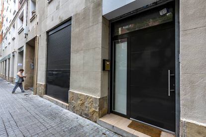 Una vivienda en unos bajos en el barrio de Sant Martí de Provençals.