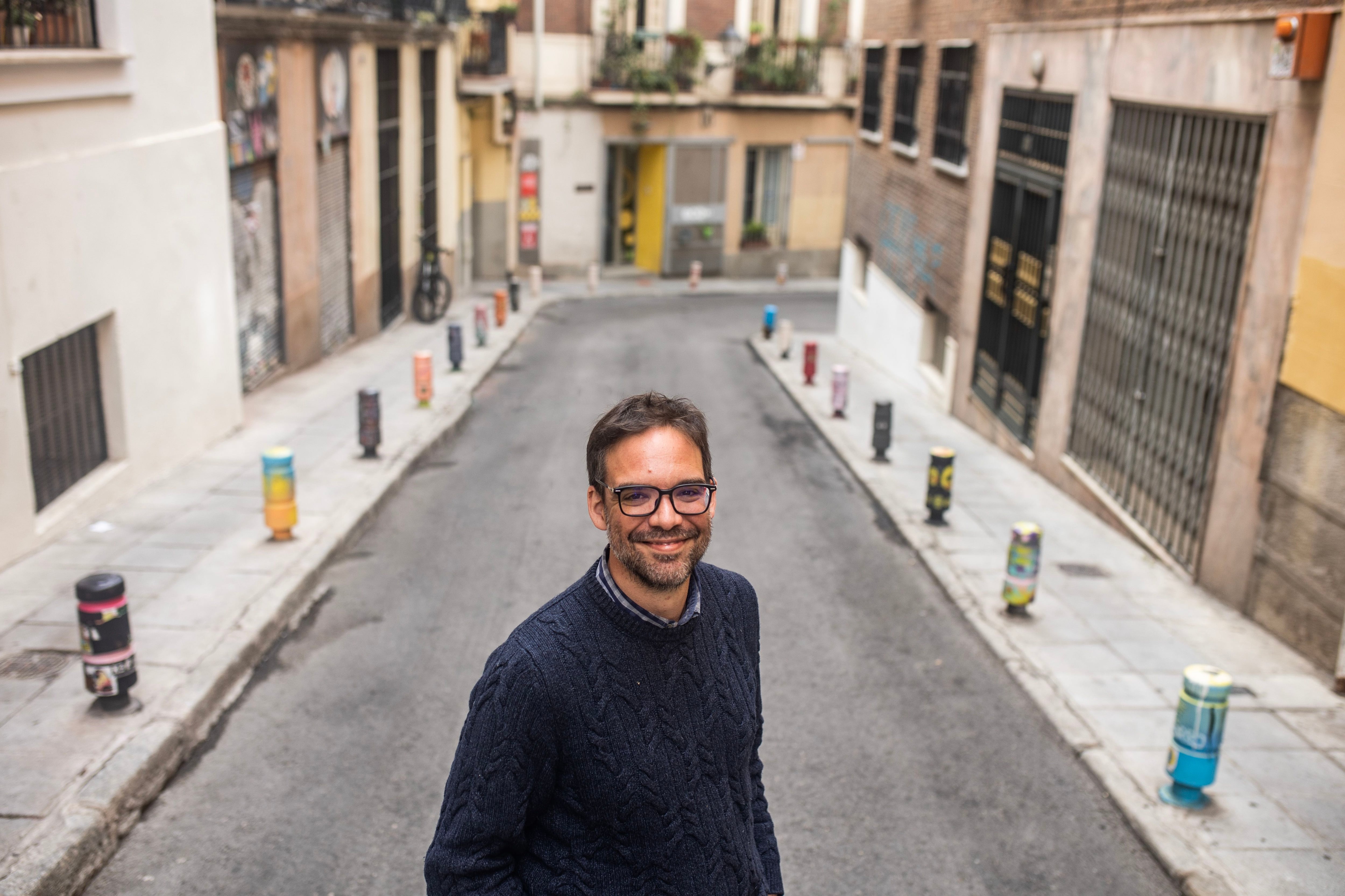 Álvaro Fernández Heredia, el pasado mayo, en una foto cedida por Más Madrid.