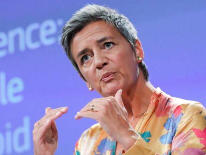 Margrethe Vestager, comisaria europea de la Competencia.