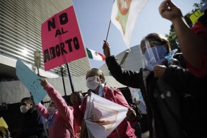 Protesta contra el aborto en México
07/09/2021