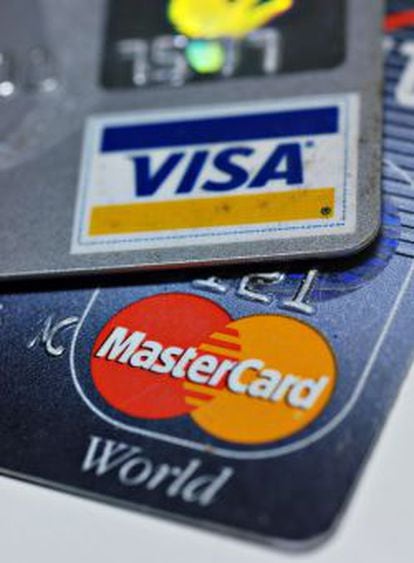 Tarjetas Visa y MasterCard