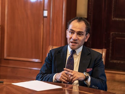 Arturo Herrera en entrevista en julio de 2021.
