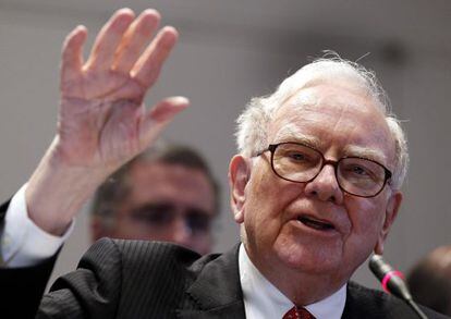 Warren Buffet, presidente y consejero delegado de Berkshire Hathaway, en junio de 2010.