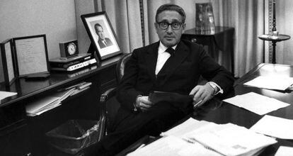 Kissinger, en la Casa Blanca en 1971.