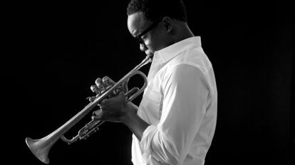 El trompetista californiano Ambrose Akinmusire.