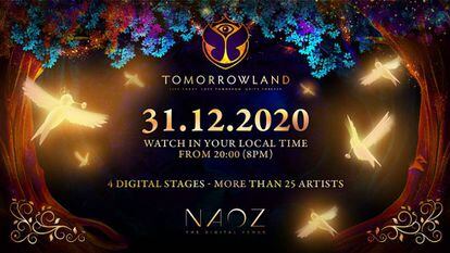 Tomorrowland despedirá 2020 con un festival online en Nochevieja