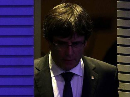 Carles Puigdemont, presidente de la Generalitat de Cataluña.