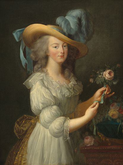 Maria Antonieta retratada per Louise Élisabeth Vigée-Lebrun.
