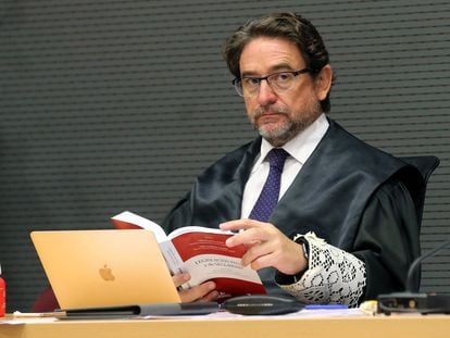 Salvador Alba, cuando era juez en mayo de 2016.