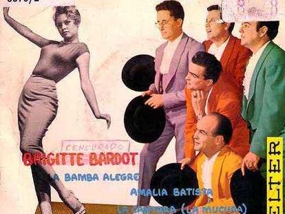La famosa samba titulada <i>Brigitte Bardot</i> fue una de las canciones prohibidas por los censores.
