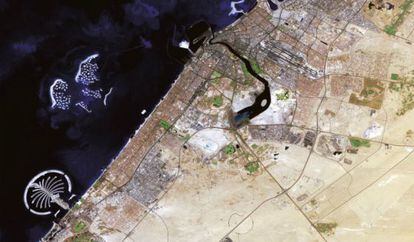 Costa de Dubai en 2005.