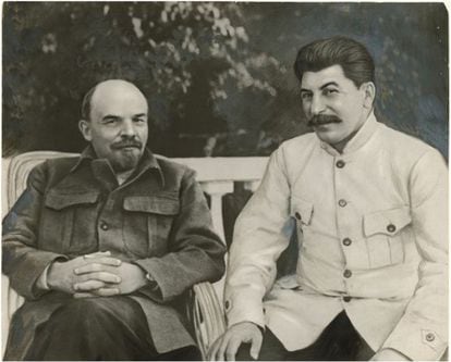 'Lenin y Stalin en Gorky', 1922