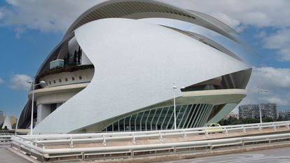 Fachada del Palau de Les Arts de Valencia, en una imagen de archivo.