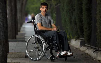 El bandillero Vicente Yang&uuml;ez, El Chano, que se qued&oacute; parapl&eacute;jico tras una corrida.