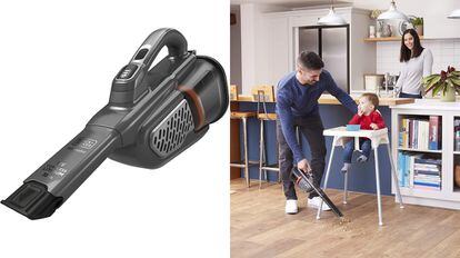 Aspiradora de mano BLACK+DECKER Dust Buster Azul, Caja Dañada